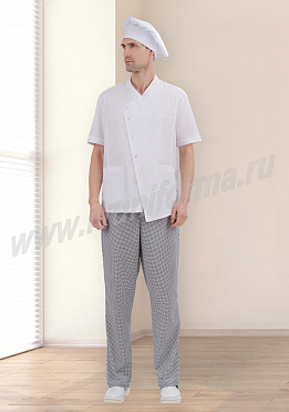 Брюки повара мужские арт. ПВ-07-01-ТС